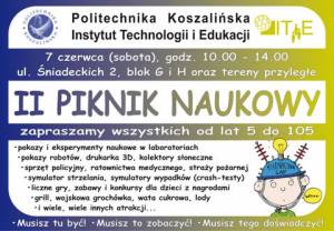 II Piknik Naukowy w Koszalinie
