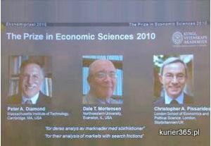 Laureaci Nobla 2010 z ekonomii