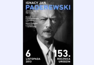 Ignacy Paderewski w Łazienkach Królewskich